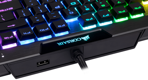 K70 RGB MK.2 Low Profile Mechanical Gaming Keyboard — CHERRY® MX Low Profile Red (Refurbished)