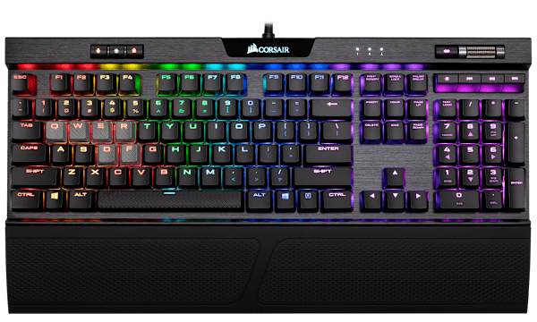 K70 RGB MK.2 Low Profile Mechanical Gaming Keyboard — CHERRY® MX Low Profile Red (Refurbished)