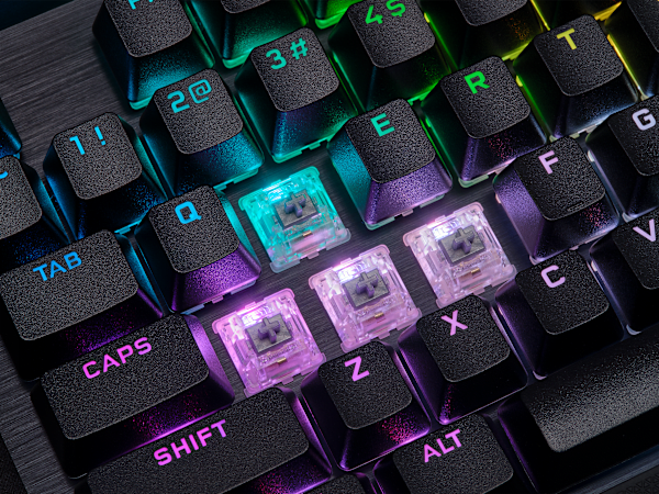 K70 RGB PRO Mechanical Gaming Keyboard with PBT DOUBLE SHOT PRO Keycaps — CHERRY® MX SPEED (Refurbished)