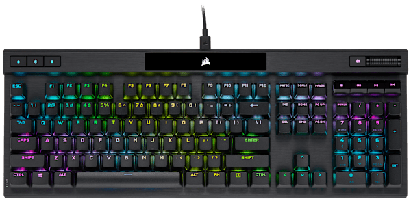 K70 RGB PRO Mechanical Gaming Keyboard with PBT DOUBLE SHOT PRO Keycaps — CHERRY® MX Brown (Revival Series)