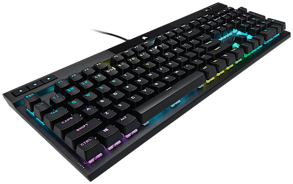 K70 RGB PRO Mechanical Gaming Keyboard with PBT DOUBLE SHOT PRO Keycaps — CHERRY® MX Brown (Revival Series)
