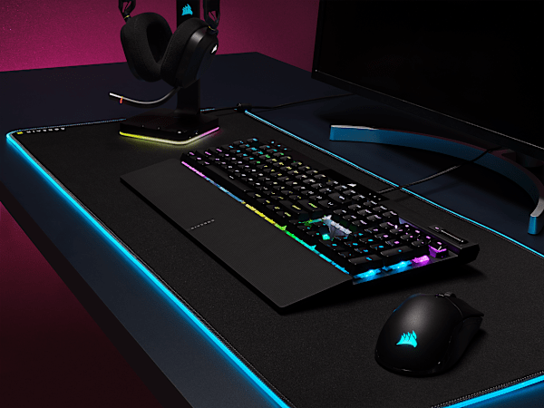 K70 PRO RGB Optical-Mechanical Gaming Keyboard with PBT DOUBLE SHOT PRO Keycaps (Refurbished)