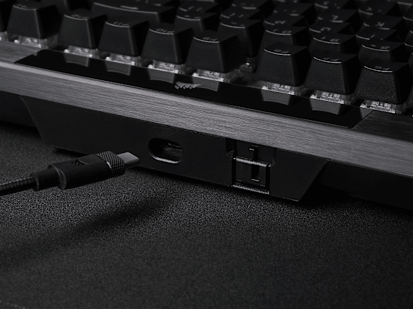 K70 RGB PRO Mechanical Gaming Keyboard with PBT DOUBLE SHOT PRO Keycaps — CHERRY® MX Red (Refurbished)