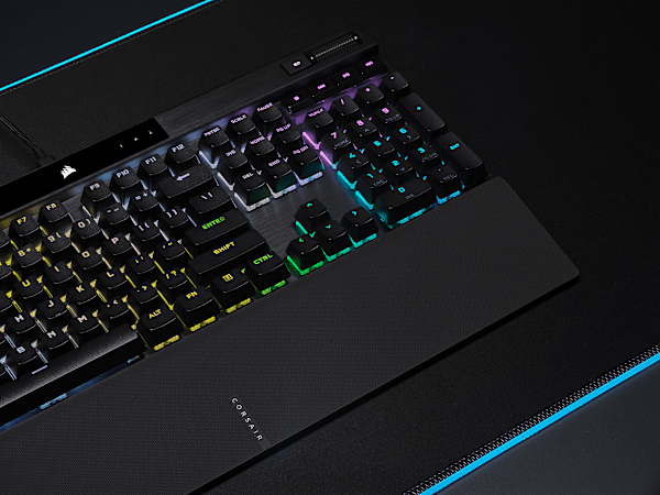 K70 PRO RGB Optical-Mechanical Gaming Keyboard with PBT DOUBLE SHOT PRO Keycaps (Refurbished)