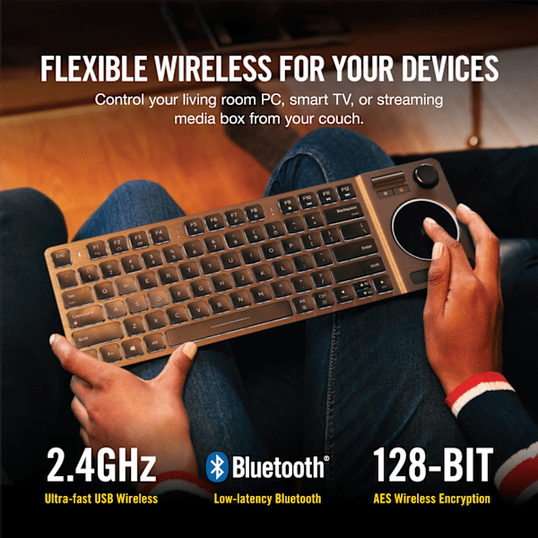 K83 Wireless Entertainment Keyboard (Refurbished)