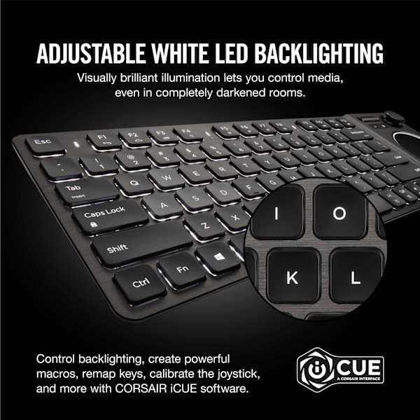K83 Wireless Entertainment Keyboard (Refurbished)