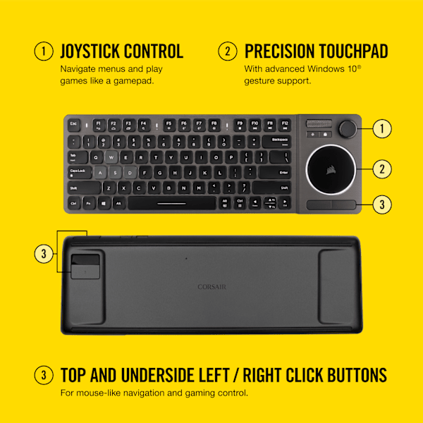 K83 Wireless Entertainment Keyboard (Refurbished)