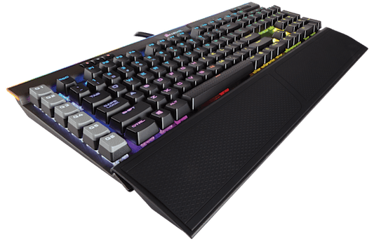 K95 RGB PLATINUM Mechanical Gaming Keyboard — CHERRY® MX Speed — Gunmetal (NA) (Refurbished)