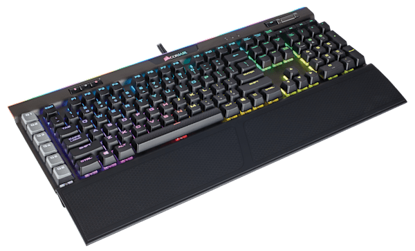 K95 RGB PLATINUM Mechanical Gaming Keyboard — CHERRY® MX Speed — Gunmetal (NA) (Refurbished)