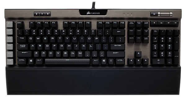 K95 RGB PLATINUM Mechanical Gaming Keyboard — CHERRY® MX Speed — Gunmetal (NA) (Refurbished)