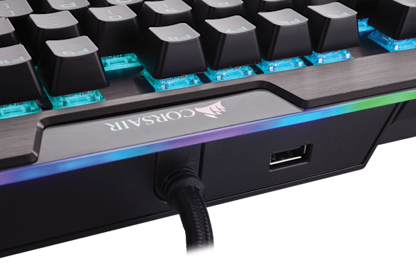 K95 RGB PLATINUM Mechanical Gaming Keyboard — CHERRY® MX Speed — Gunmetal (NA) (Refurbished)
