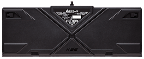 K95 RGB PLATINUM Mechanical Gaming Keyboard — CHERRY® MX Speed — Gunmetal (NA) (Refurbished)