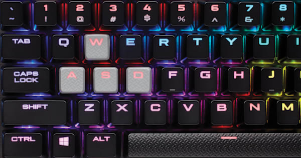 K95 RGB PLATINUM Mechanical Gaming Keyboard — CHERRY® MX Speed — Gunmetal (NA) (Refurbished)
