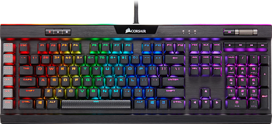 K95 RGB PLATINUM XT Mechanical Gaming Keyboard — CHERRY® MX SPEED (NA Layout) (Revival Series)