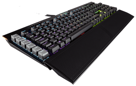 K95 RGB PLATINUM Mechanical Gaming Keyboard — CHERRY® MX Speed — Black (NA) (Refurbished)
