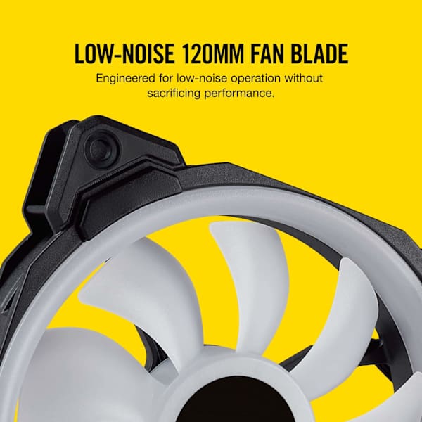 Corsair LL Series, LL120 RGB, 120mm Dual Light Loop RGB LED Fan, 3 Fan Pack with Lighting Node PRO Refurbish