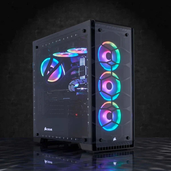 LL120 RGB 120mm Dual Light Loop RGB LED PWM Fan — 3 Fan Pack with Lighting Node PRO (Revival Series)