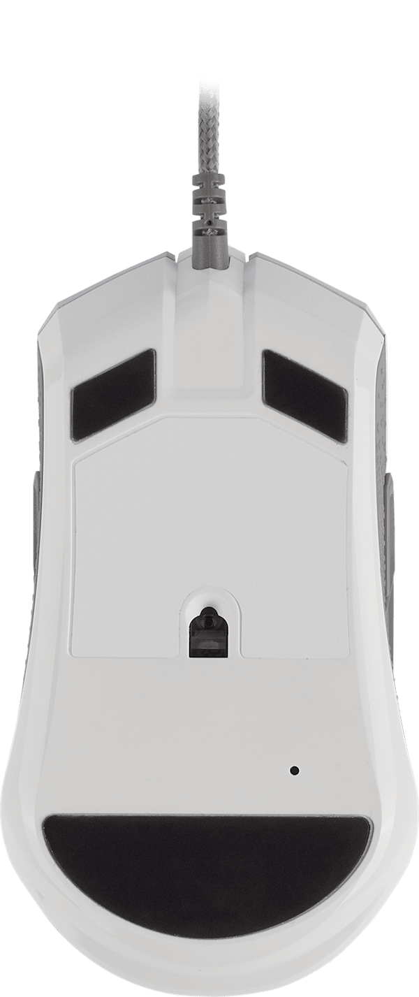 M55 RGB PRO Ambidextrous Multi-Grip Gaming Mouse — White (Refurbished)