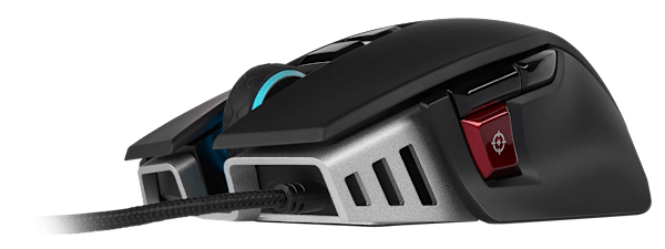 M65 RGB ELITE Tunable FPS Gaming Mouse — Black (Refurbished)