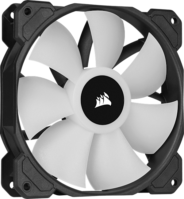 iCUE SP120 RGB ELITE Performance 120mm PWM Fan — Triple Pack with Lighting Node CORE