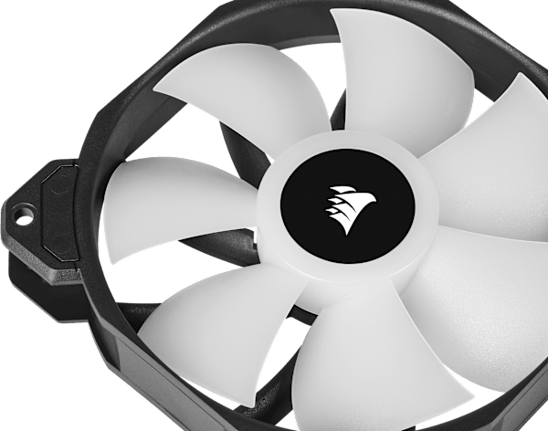 iCUE SP120 RGB ELITE Performance 120mm PWM Fan — Triple Pack with Lighting Node CORE