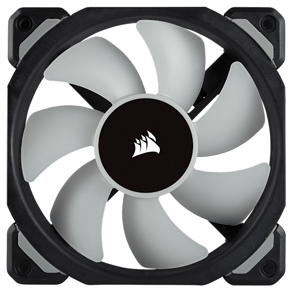 Corsair ML120 PRO RGB, 120mm Premium Magnetic Levitation RGB LED PWM Fan, 3 Fan Pack, Lighting Node PRO (Refurbished)