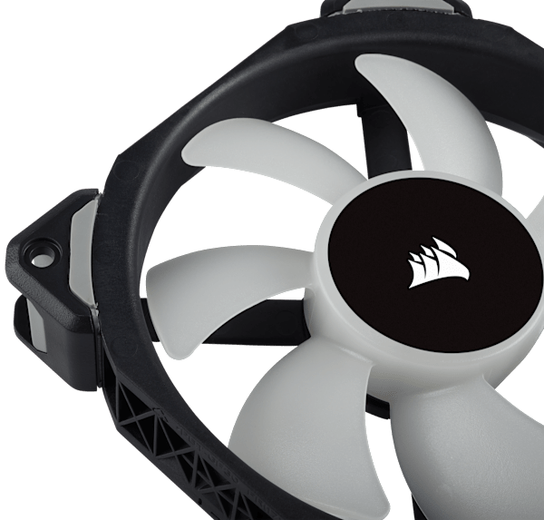 Corsair ML120 PRO RGB, 120mm Premium Magnetic Levitation RGB LED PWM Fan, 3 Fan Pack, Lighting Node PRO (Refurbished)