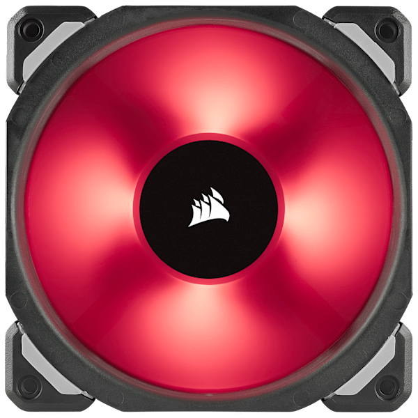 Corsair ML120 PRO RGB, 120mm Premium Magnetic Levitation RGB LED PWM Fan, 3 Fan Pack, Lighting Node PRO (Refurbished)