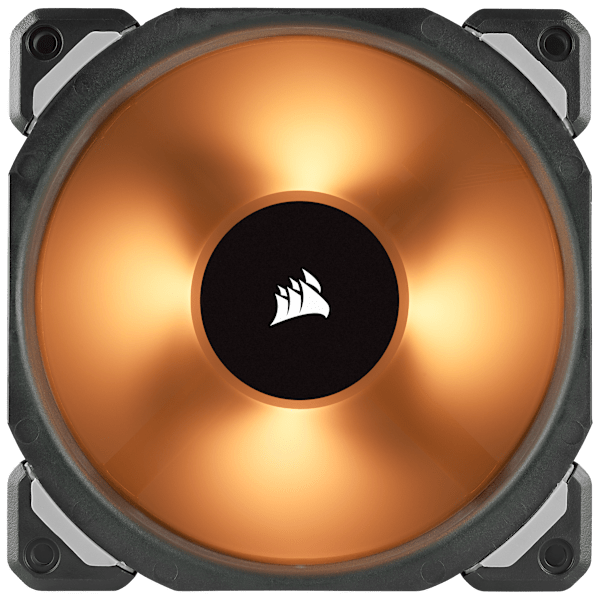Corsair ML120 PRO RGB, 120mm Premium Magnetic Levitation RGB LED PWM Fan, 3 Fan Pack, Lighting Node PRO (Refurbished)