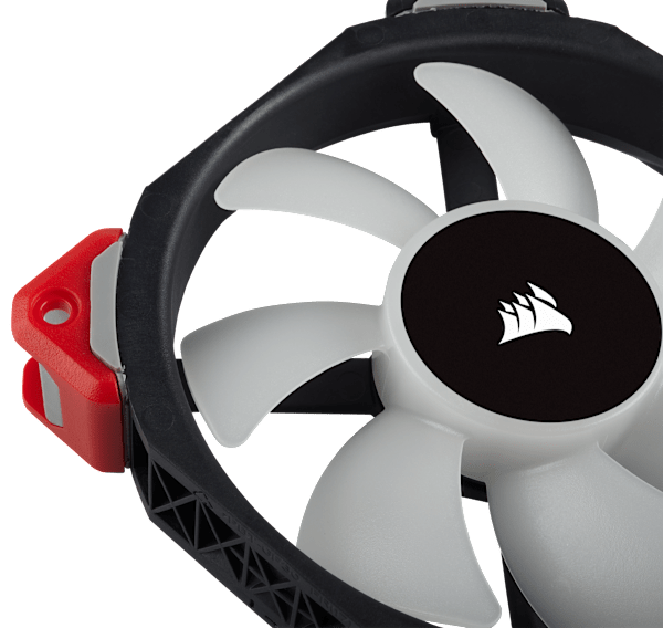 Corsair ML120 PRO RGB, 120mm Premium Magnetic Levitation RGB LED PWM Fan, 3 Fan Pack, Lighting Node PRO (Refurbished)