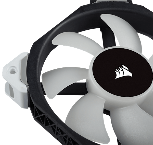 Corsair ML120 PRO RGB, 120mm Premium Magnetic Levitation RGB LED PWM Fan, 3 Fan Pack, Lighting Node PRO (Refurbished)