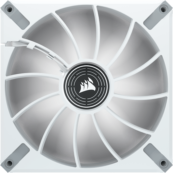 ML140 LED ELITE White Premium 140mm PWM Magnetic Levitation Fan