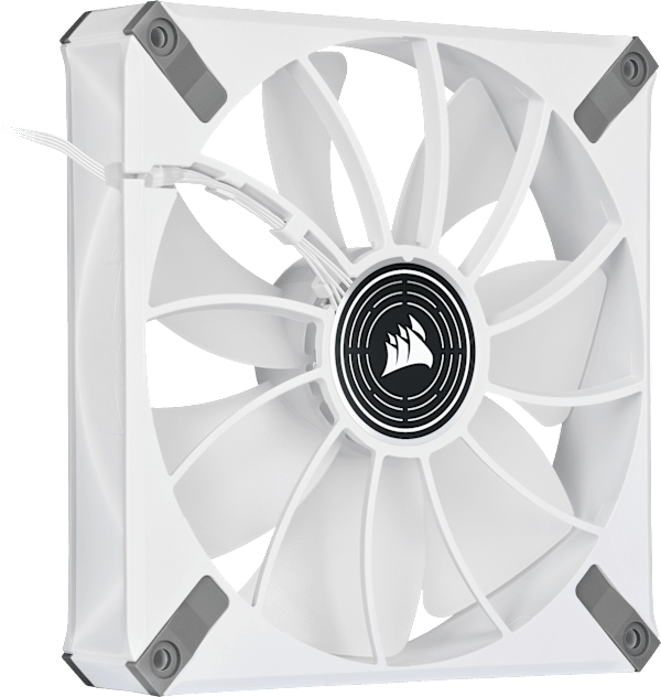 ML140 LED ELITE White Premium 140mm PWM Magnetic Levitation Fan