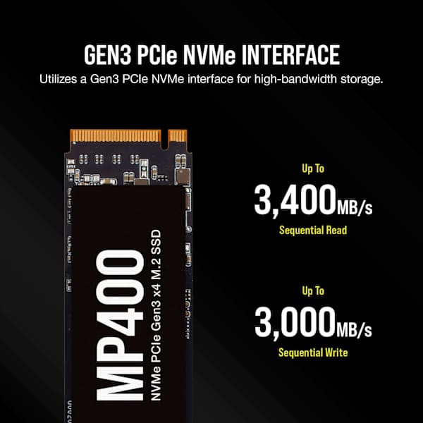 MP400 8TB NVMe PCIe M.2 SSD (Refurbished)