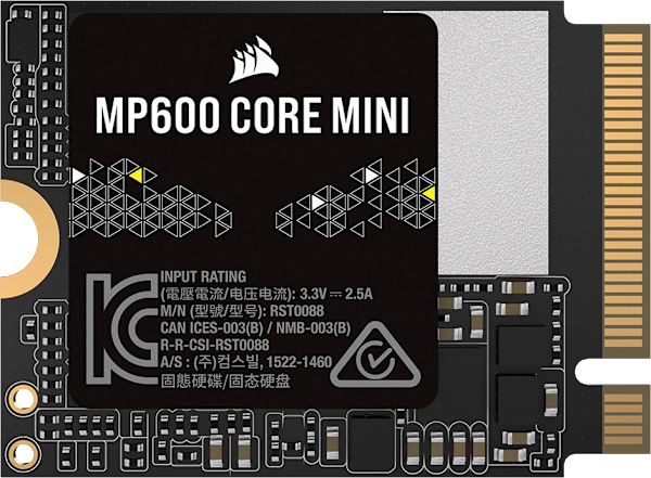 MP600 CORE MINI 1TB PCIe 4.0 (Gen4) x4 NVMe M.2 SSD