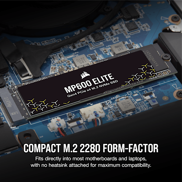 MP600 ELITE 1TB PCIe Gen4 x4 NVMe 1.4 M.2 SSD