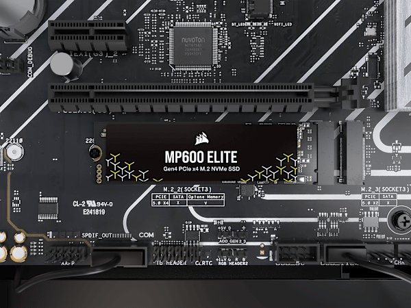 MP600 ELITE 1TB PCIe Gen4 x4 NVMe 1.4 M.2 SSD