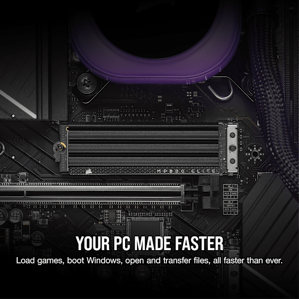 MP600 ELITE 1TB PCIe Gen4 x4 NVMe 1.4 M.2 SSD with Heatsink