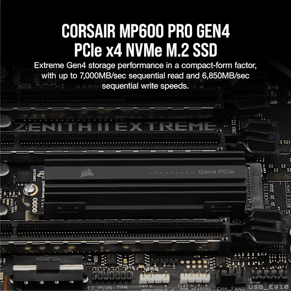MP600 PRO 2TB M.2 NVMe PCIe Gen. 4 x4 SSD (Refurbished)
