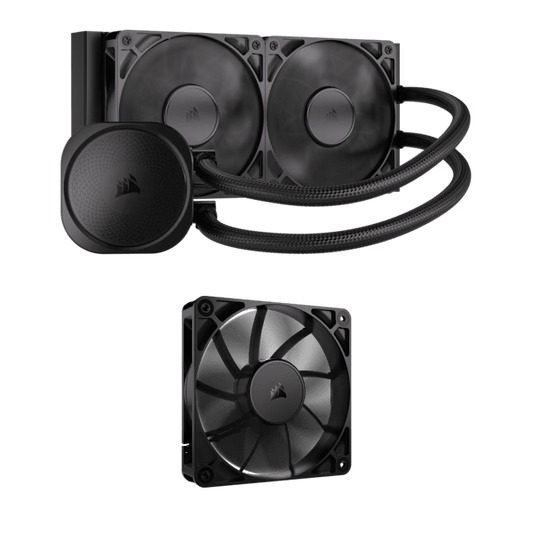 Nautilus 240 CPU Cooler And RS120 Fan Bundle