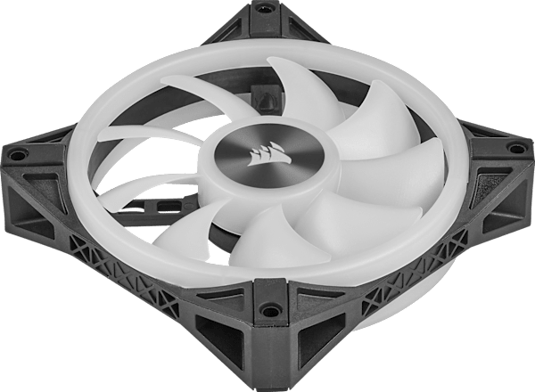 iCUE QL120 RGB 120mm PWM Triple Fan with Lighting Node CORE (Revival Series)