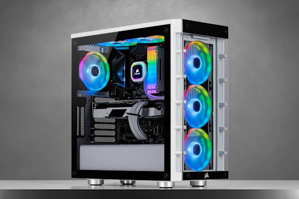 iCUE QL140 RGB 140mm PWM Dual Fan Kit with Lighting Node CORE (Revival Series)