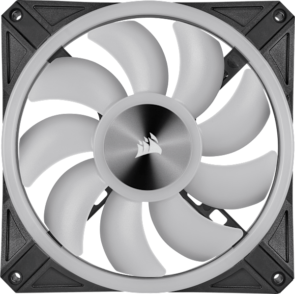 iCUE QL140 RGB 140mm PWM Dual Fan Kit with Lighting Node CORE (Revival Series)