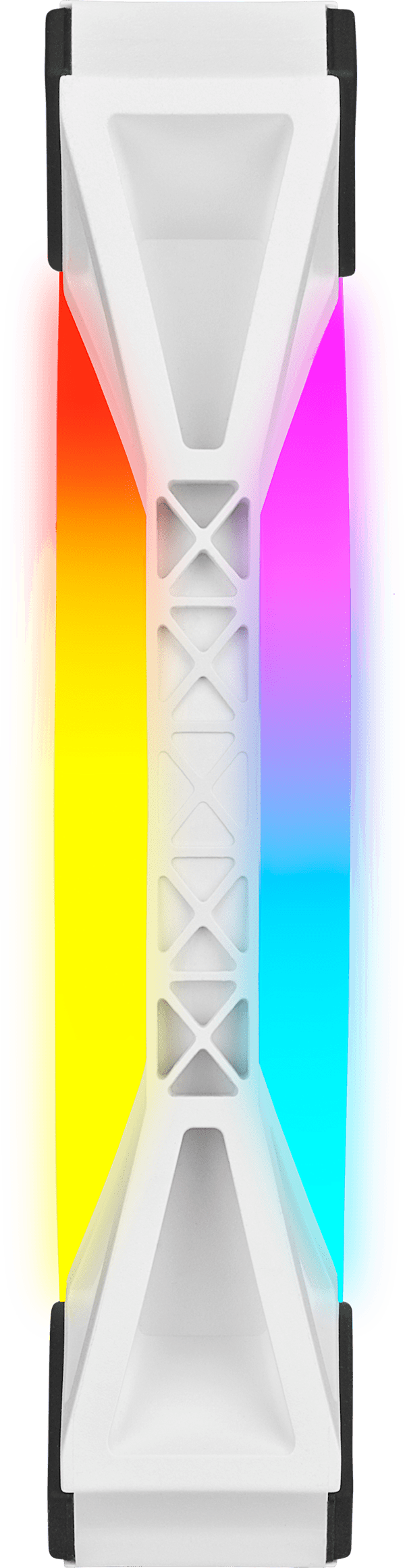 iCUE QL140 RGB 140mm PWM White Fan — Dual Fan Kit with Lighting Node CORE (Revival Series)