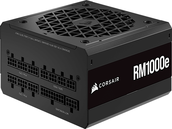RMe Series™ RM1000e Fully Modular Low-Noise ATX Power Supply (Refurbished)