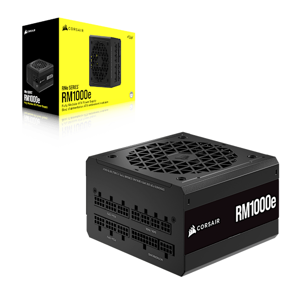 RMe Series™ RM1000e Fully Modular Low-Noise ATX Power Supply (Refurbished)
