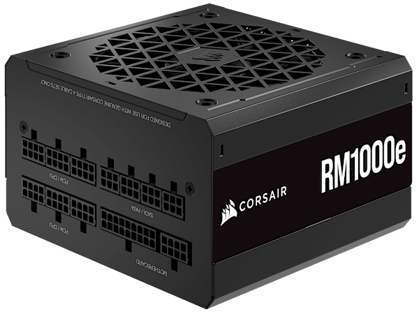 RMe Series™ RM1000e Fully Modular Low-Noise ATX Power Supply (Refurbished)