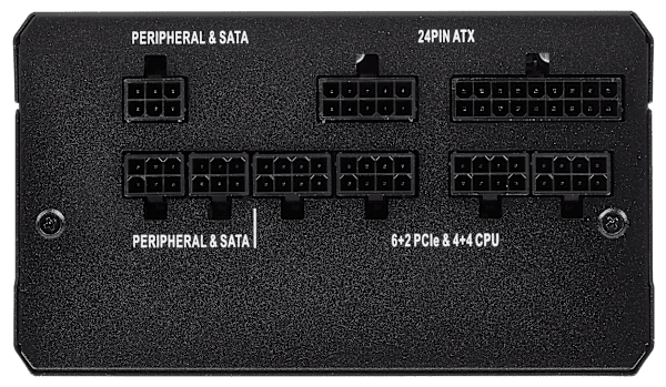 RM Series™ RM650 — 650 Watt 80 PLUS® Gold Certified Fully Modular PSU (Refurbished)