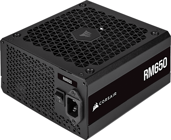 RM Series™ RM650 — 650 Watt 80 PLUS Gold Fully Modular ATX PSU (Refurbished)