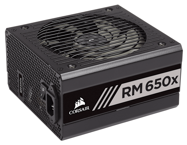 RMx Series™ RM650x 80 PLUS Gold Fully Modular ATX Power Supply (Refurbished)